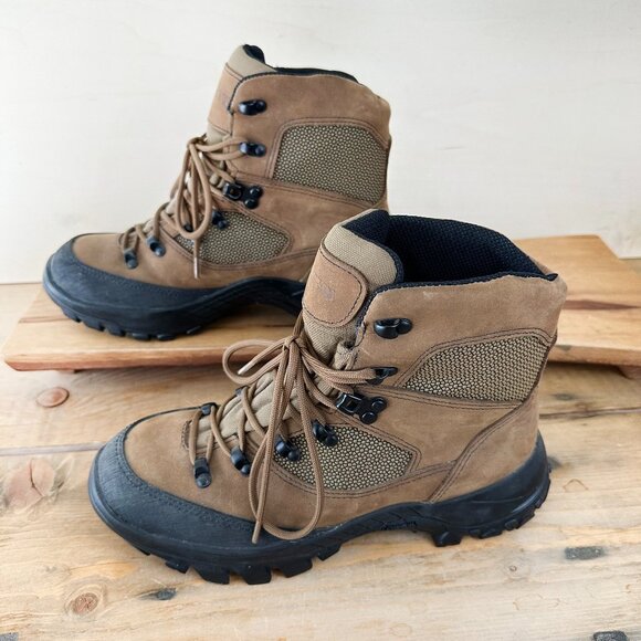 Bates Boots Men's 6 Lightweight Gore-Tex‎ Waterproof Hiker Tan Black - Picture 2 of 11